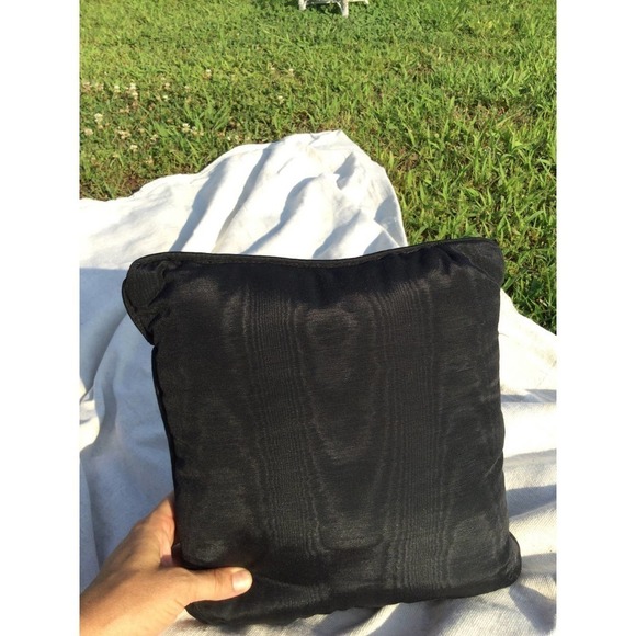 Vintage Santa pillow bear rectangle tapestry Christmas home decor accent sz 12” - Picture 8 of 8